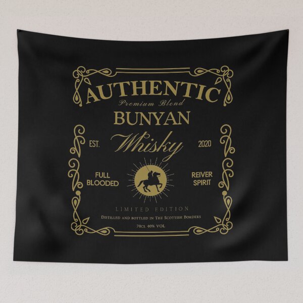Artikelvorschau, BUNYAN Whisky Label | Border Reivers entworfen und verkauft von yourscotborders.