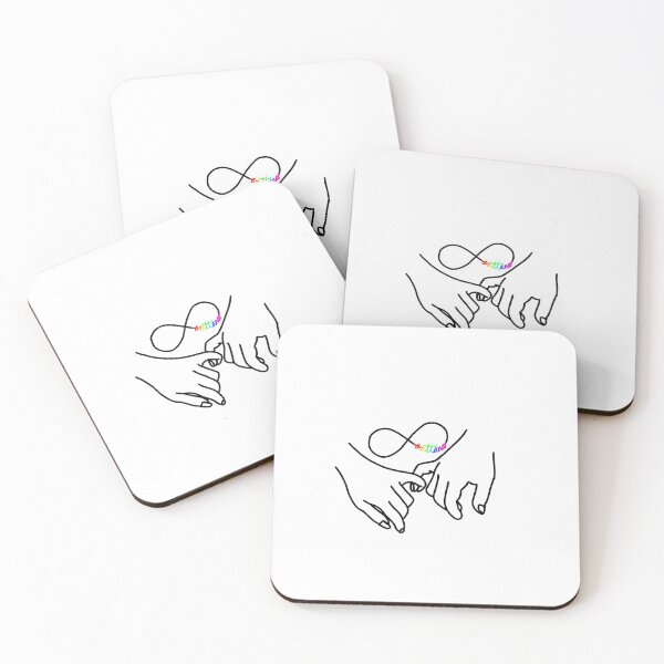 Item preview, Brittana holding pinkies designed and sold by gleefanjoelie.