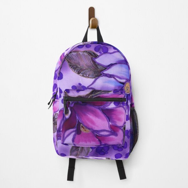 Item preview, Purple Magnolias on Lavender Leopard designed and sold by Leslie Rogers Todder.