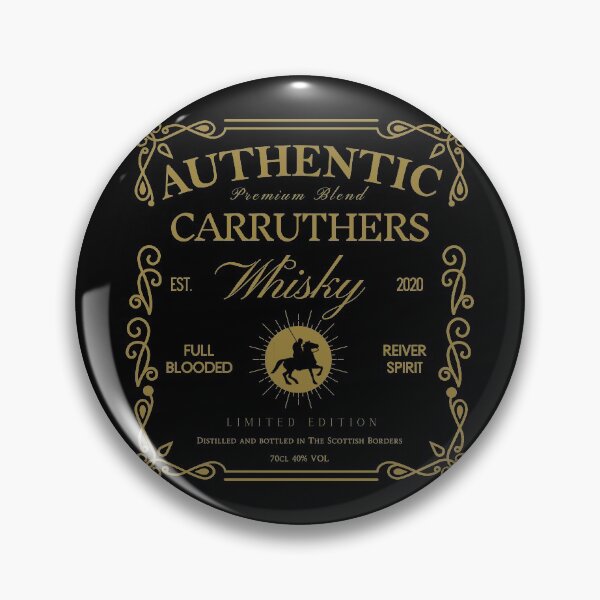 Item preview, CARRUTHERS Whisky Label | Border Reivers designed and sold by yourscotborders.