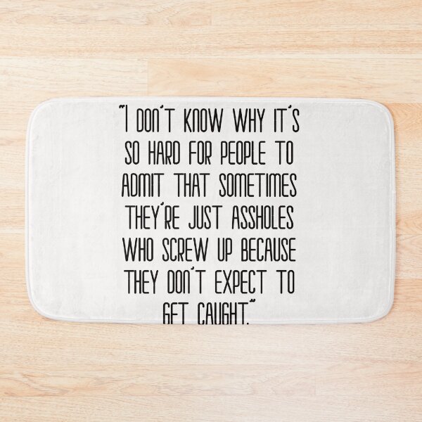 Item preview, One of us is lying sticker quote designed and sold by CornerStore007.