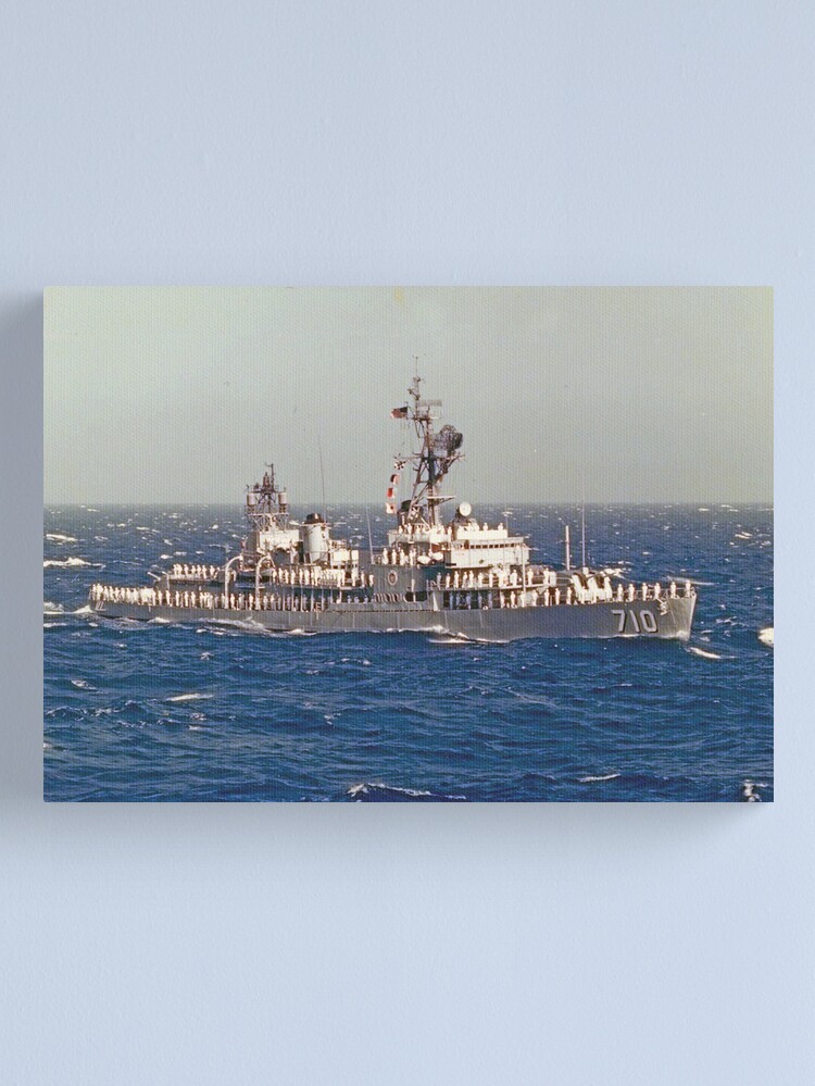 Alternate view of USS GEARING (DD-710) SHIP'S STORE Canvas Print