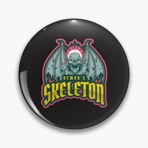 Item preview, Demon's Skeleton designed and sold by MerchByCraig.