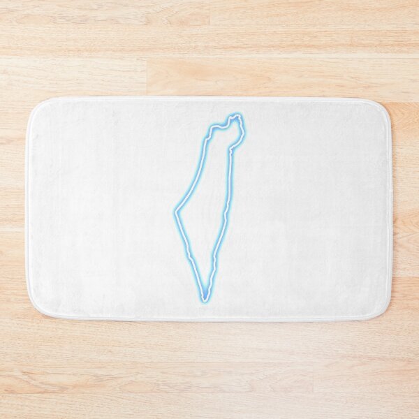 Item preview, Israel - Neon Blue Light designed and sold by shtkthtstks.