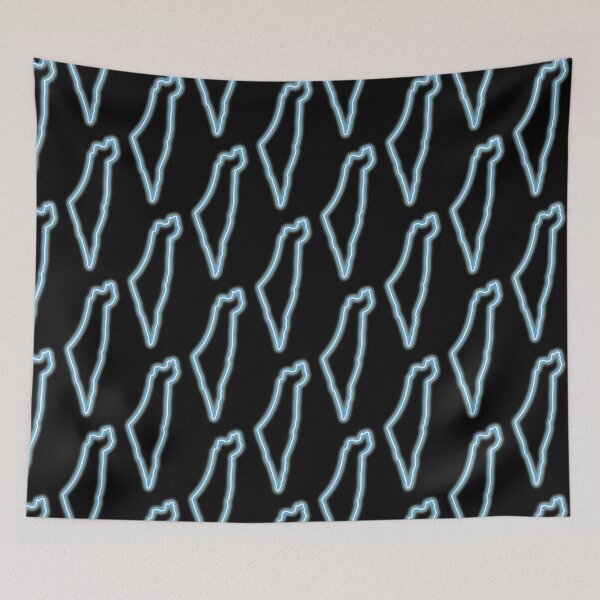 Item preview, Israel - Neon Blue Light designed and sold by shtkthtstks.