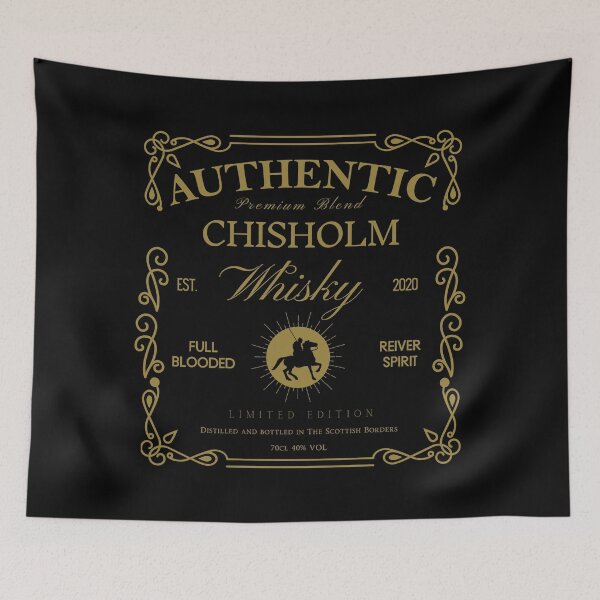 Artikelvorschau, CHISHOLM Whisky Etikett | Border Reivers entworfen und verkauft von yourscotborders.