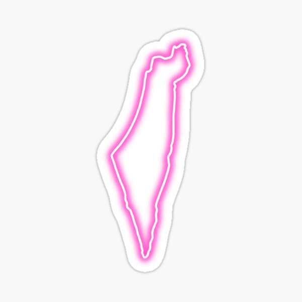 Item preview, Israel - Neon Pink Light designed and sold by shtkthtstks.
