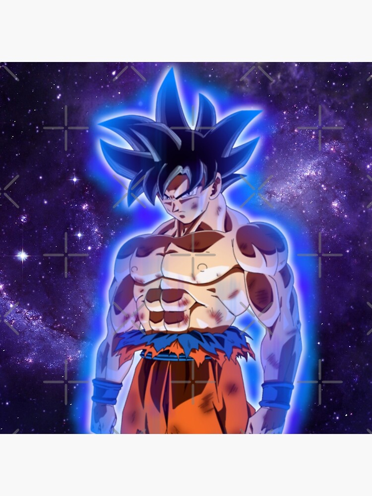 Super Saiyan Blue Goku Greeting Card by Creationistlife