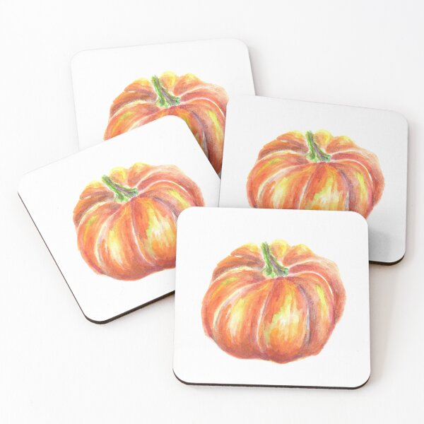 Item preview, Cute watercolor pumpkin  designed and sold by Stephanie  Skeem.