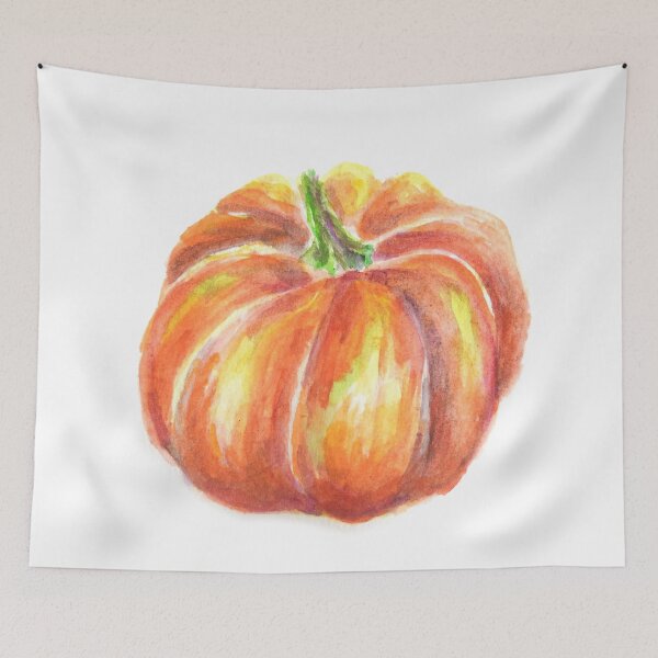 Item preview, Cute watercolor pumpkin  designed and sold by Stephanie  Skeem.