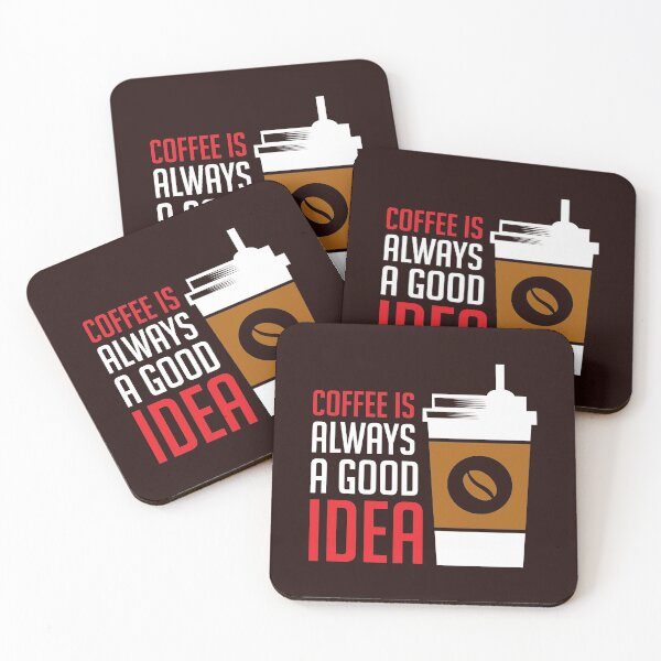 Item preview, Coffee is always a good idea designed and sold by squaredesign.