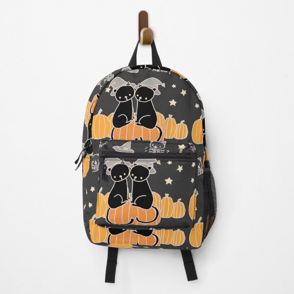 Item preview, Twin Cats Ready for Halloween Pink Outlines | babyRAGE Item #I0014C designed and sold by babyrage.