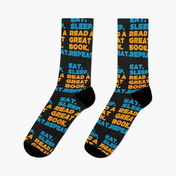 Item preview, Eat. Sleep. Read A Great Book. Repeat - Book Obsessed Plain Text Effects designed and sold by leo121687.