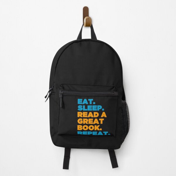 Item preview, Eat. Sleep. Read A Great Book. Repeat - Book Obsessed Plain Text Effects designed and sold by leo121687.