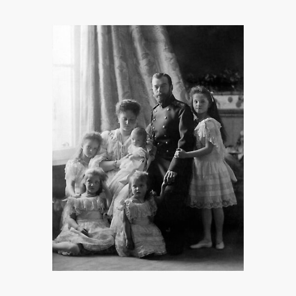 Romanov Family Portrait - Circa 1904 Photographic Print
