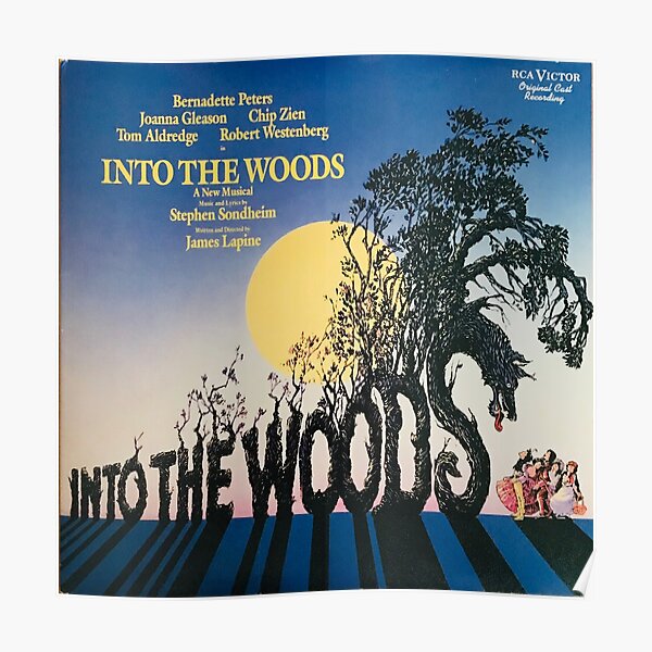Into the Woods Original Broadway Poster