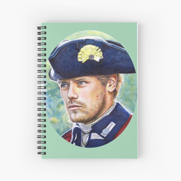 Item preview, Jamie Fraser dans un manteau rouge designed and sold by EstrellaDLT.
