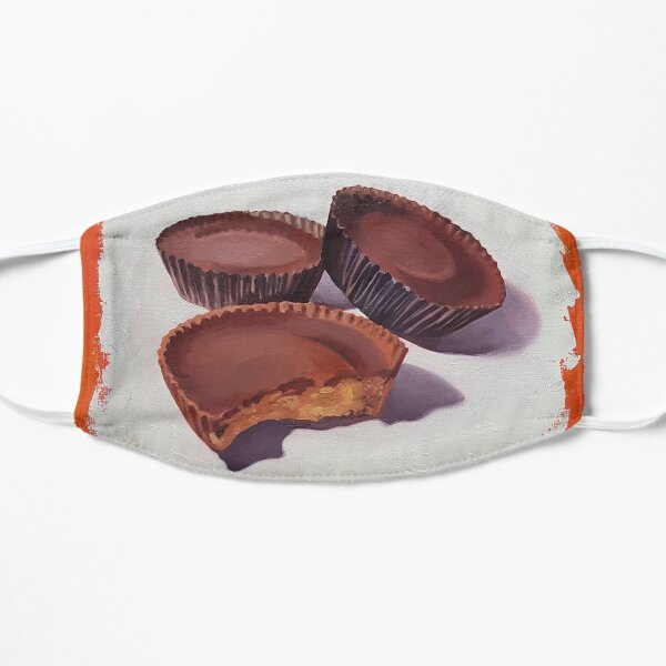 Peanut Butter Cups painting Mask