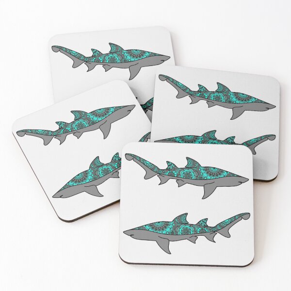 Item preview, Turquiose Patterned Sand Tiger designed and sold by Scuba-Div3r.