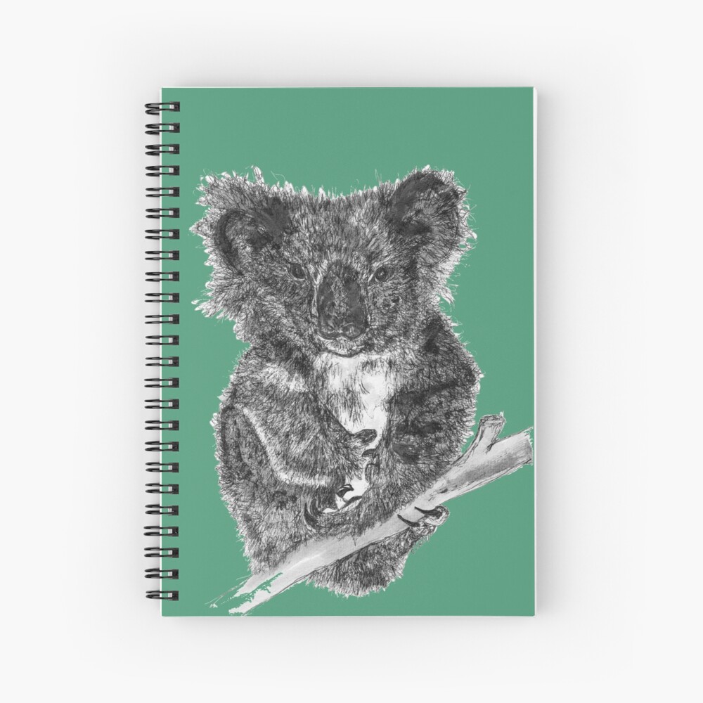 Stephanie the Koala Spiral Notebook