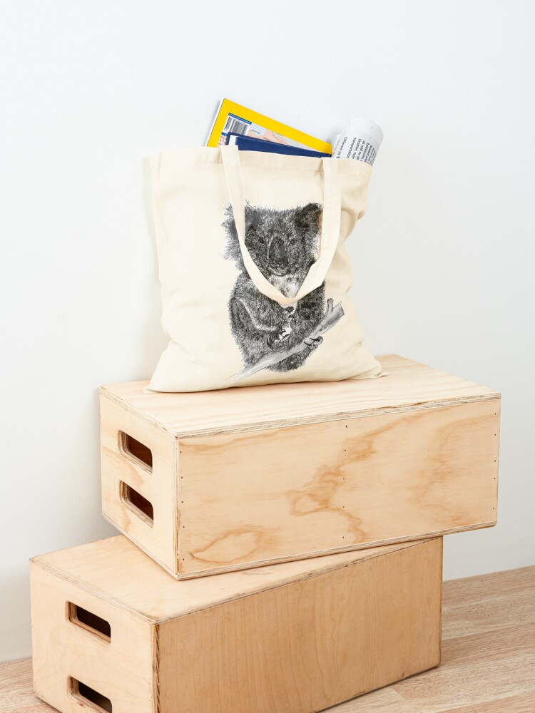 Alternate view of Stephanie the Koala Tote Bag
