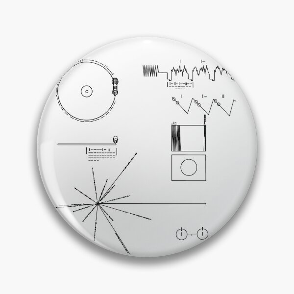 Item preview, Voyager one message designed and sold by ProtonPrints.