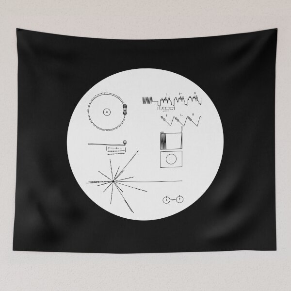Item preview, Voyager one message designed and sold by ProtonPrints.