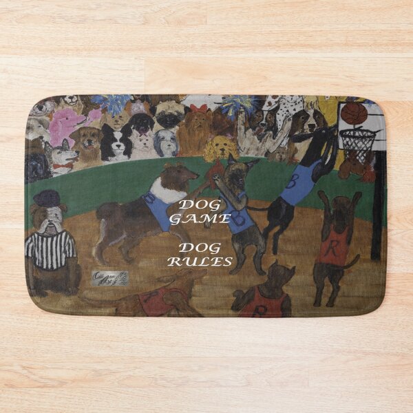 Item preview, Dog Game Dog Rules Basketball Fans Playing Dogs designed and sold by CiliannArt.