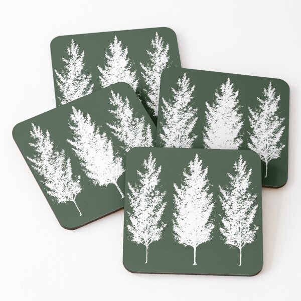 Item preview, Three Trees - white designed and sold by Flamin' Galah.