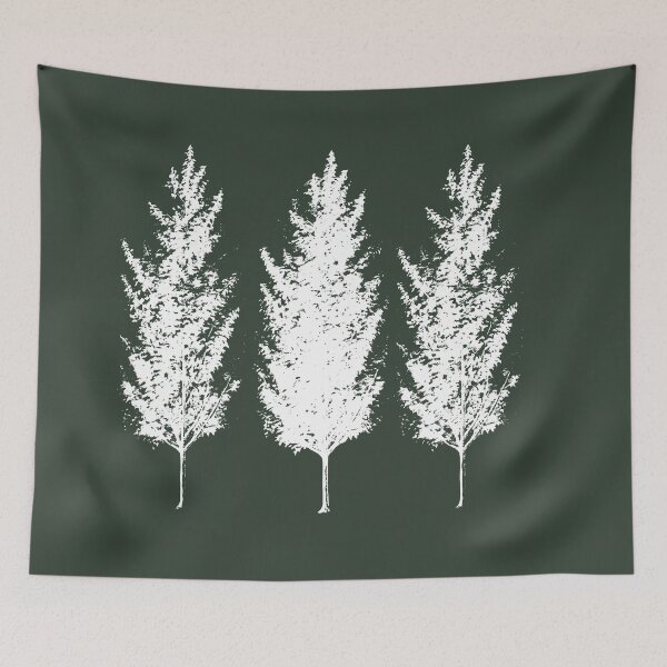Item preview, Three Trees - white designed and sold by Flamin' Galah.