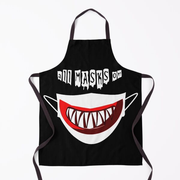 Item preview, All Masks On // Halloween Crazy // Evil Smile Halloween designed and sold by BLOOMY trends.