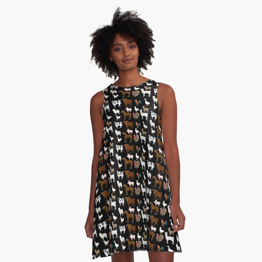 Item preview, A-Line Dress designed and sold by KidsPictureShow.
