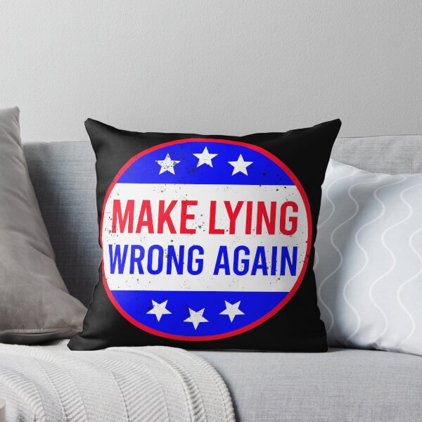 Item preview, Make Lying Wrong Again Anti Trump designed and sold by jorgeurbina.
