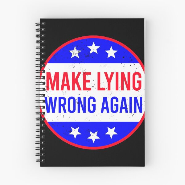 Item preview, Make Lying Wrong Again Anti Trump designed and sold by jorgeurbina.