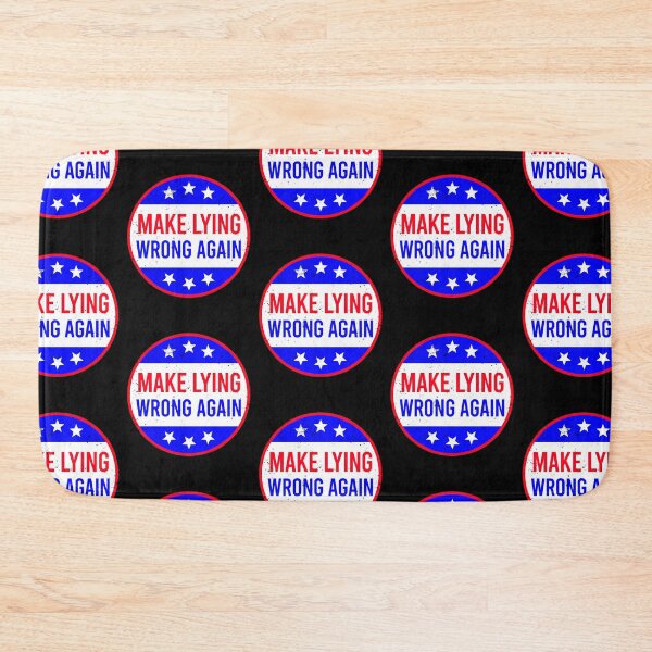 Item preview, Make Lying Wrong Again Anti Trump designed and sold by jorgeurbina.