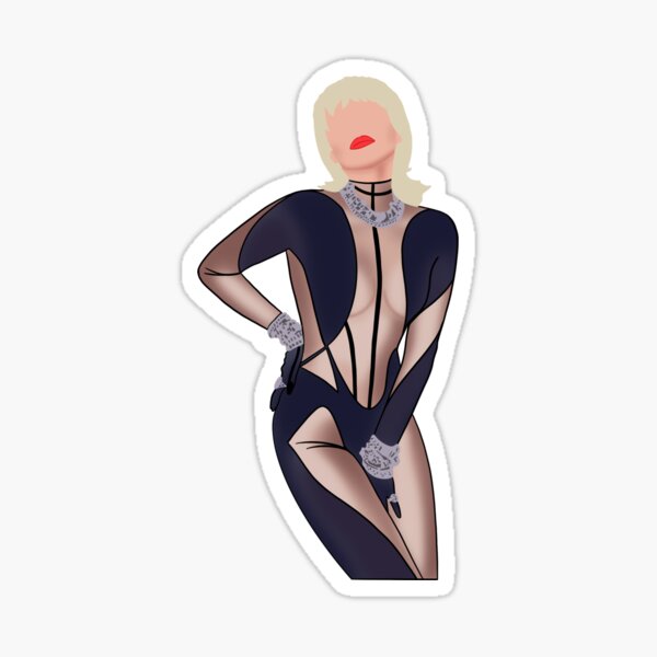 MILEY CYRUS MIDNIGHT SKY 80 S SYNTH DISCO Pegatina