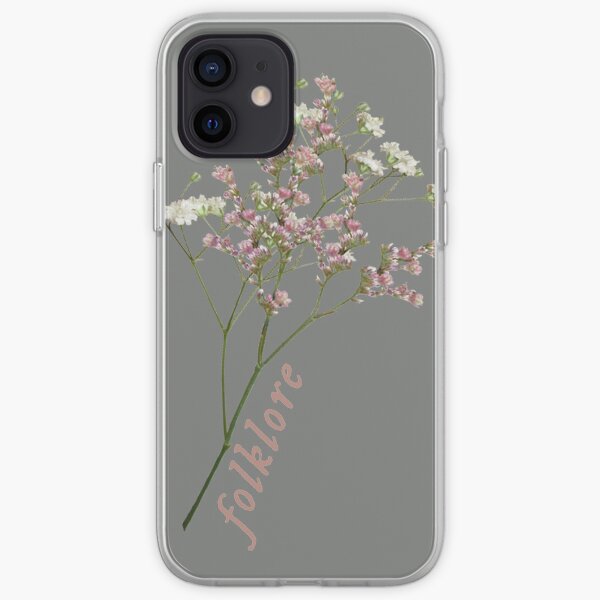 fleurs folkloriques Coque souple iPhone