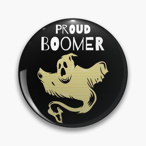 Artikelvorschau, Stolzer Boomer Halloween Ghost entworfen und verkauft von Rawsky.