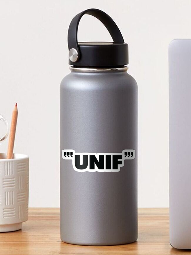 Unif Stickers for Sale