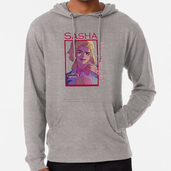 Hoodie sasha grey top