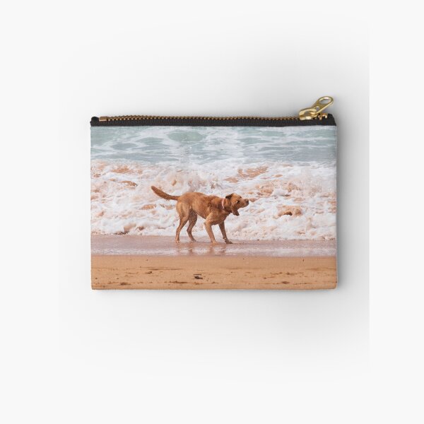 Item preview, Frankie the American Labrador Shaking Off the Sea Water NSW Central Coast of Australia designed and sold by suziq1962.