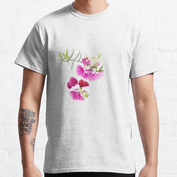 Australian Pink Gumnut Gum Flower Classic T-Shirt
