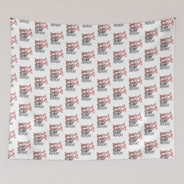 Item preview, Surf surf surf repeat designed and sold by ReluctantChickn.