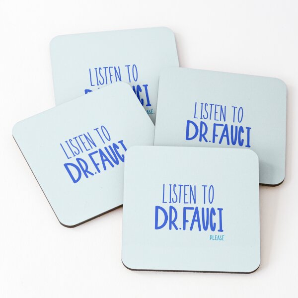 Item preview, Listen to Dr. Fauci designed and sold by Kitty & Birdie Designs.