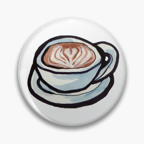 Item preview, latte heart designed and sold by HiddenStash.