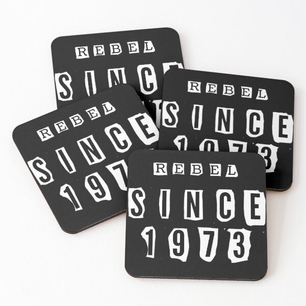 Item preview, Typography - Rebel Since 1973 White designed and sold by kcaandwu.