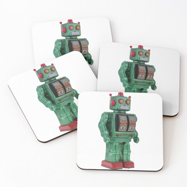 Item preview, Vintage Green Robot designed and sold by ChrisSideHustle.