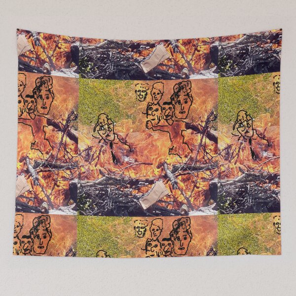 Item preview, Fire faces designed and sold by Stacey Lazarus.