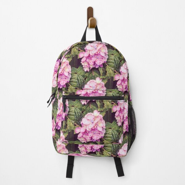 Item preview, Hydrangea pink splatter look bloom, floral pattern designed and sold by VondasCreations.
