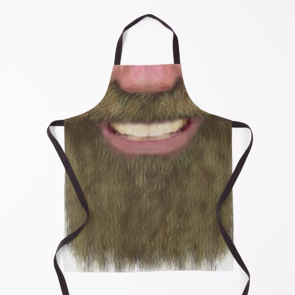 Item preview, Full Beard Facial Hair Male Novelty Face Mask designed and sold by joanstratton.